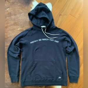 Undercover Classic hoodie “positivity and anarchy must exit”